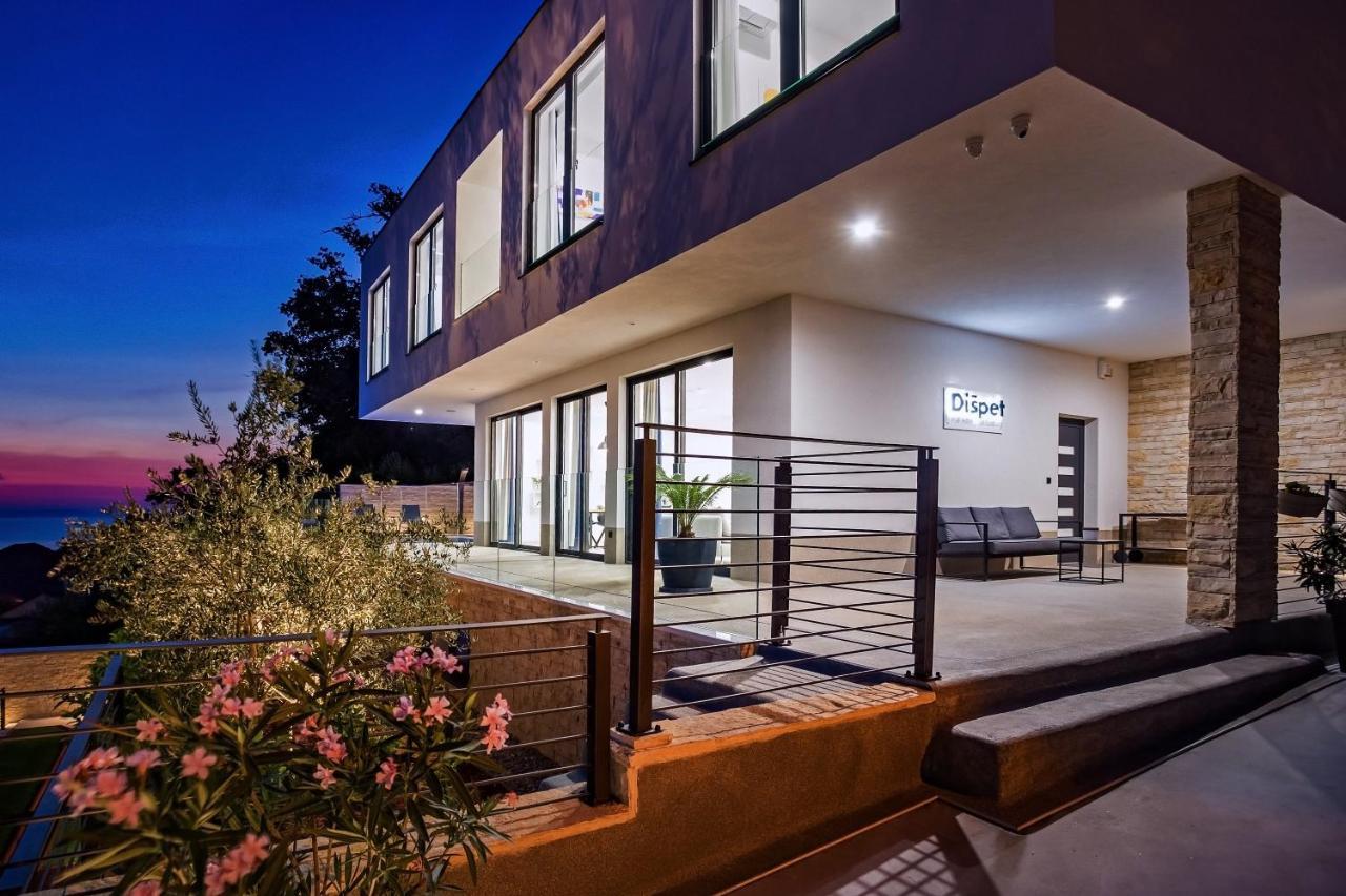 Villa Dispet with heated pool, jacuzzi, sauna&cinema Celina Esterno foto